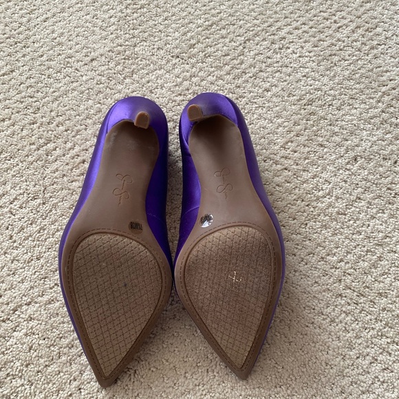 Satin Jessica Simpson pumps - Picture 3 of 4